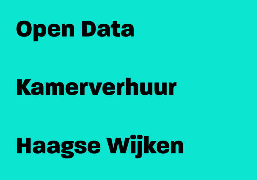 open data kamerverhuur haagse wijken
